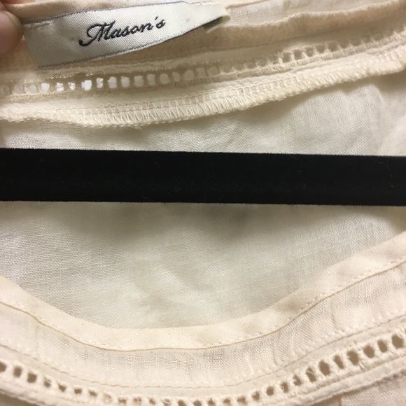 Boho 100% Raime Linen top. - Picture 4 of 5